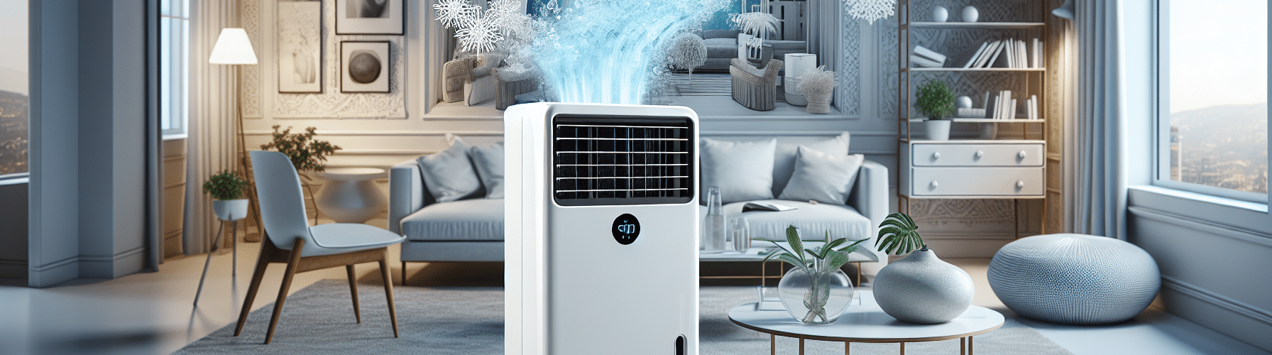 Climatiseur mobile silencieux